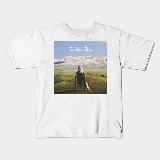 ROSE TATTOO Kids T-Shirt by Pride Merch